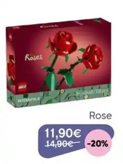 Iperbimbo LEGO Botanicals Roses offerta