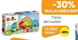 Iperbimbo LEGO DUPLO treno numeri offerta