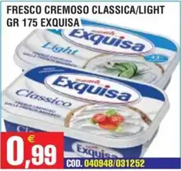 Immenso Cash Fresco cremoso Exquisa offerta