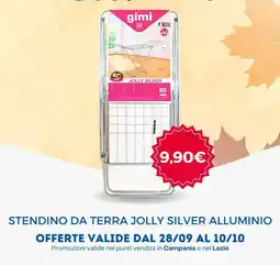 Opportunity Shop Stendino da terra Jolly Silver alluminio offerta