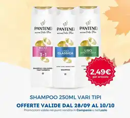 Opportunity Shop Pantene shampoo vari tipi offerta