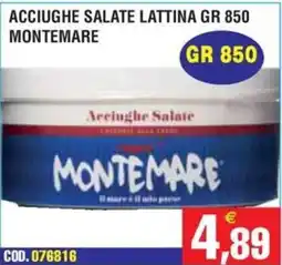 Immenso Cash Acciughe Salate Montemare offerta