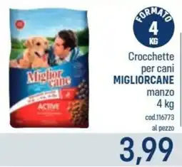 Talento Professional Store Crocchette per cani MigliorCane manzo offerta