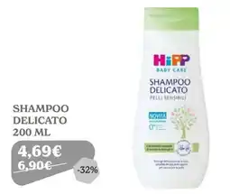 Iperbimbo HiPP Baby Care Shampoo Delicato offerta