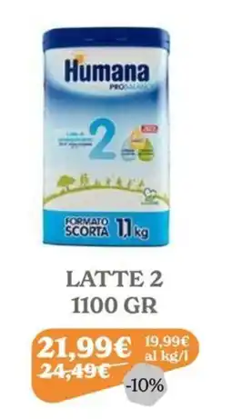 Iperbimbo Humana Latte 2 offerta