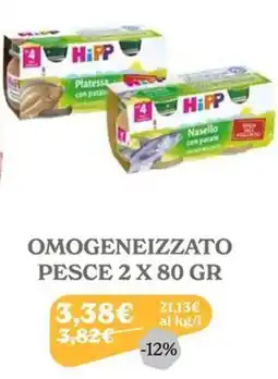 Iperbimbo HiPP Omogeneizzato Pesce offerta