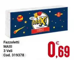 Centro Cash Fazzoletti MAXI offerta