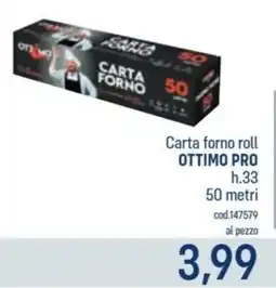 Talento Professional Store Carta forno roll OTTIMO PRO offerta