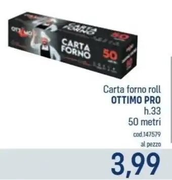 Carta forno roll OTTIMO PRO