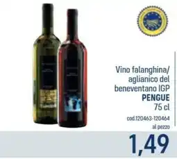 Talento Professional Store Vino falanghina/aglianico del beneventano IGP Pengue offerta
