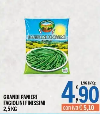 Grandi Panieri Fagiolini Finissimi