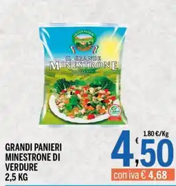 Gruppo Pascar Grandi Panieri Minestrone di Verdure offerta