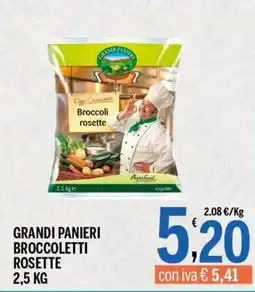 Gruppo Pascar Grandi Panieri Broccoletti Rosette offerta
