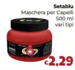 Le Bolle di Giù Giù Setablu Maschera per Capelli offerta