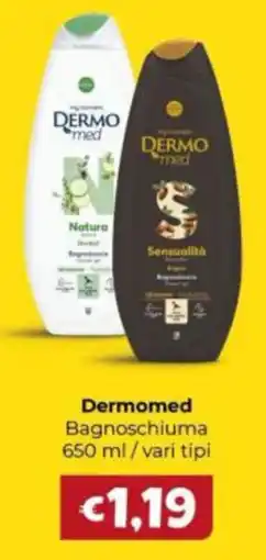 Le Bolle di Giù Giù Dermomed Bagnoschiuma offerta