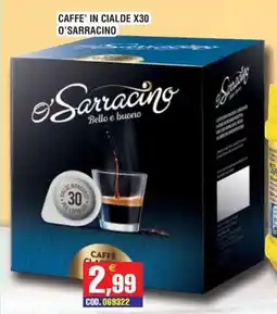 Immenso Cash Caffè in cialde O'Sarracino offerta