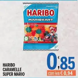 Gruppo Pascar Haribo caramelle super mario offerta