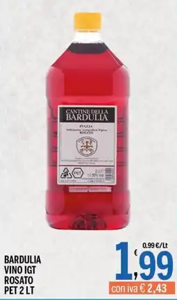 Gruppo Pascar Bardulia vino IGT rosato offerta