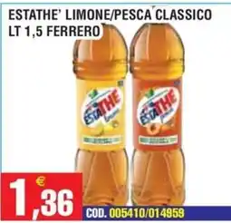 Immenso Cash Estathe limone/pesca classico offerta