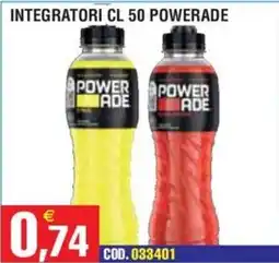 Immenso Cash Integratori cl 50 powerade offerta