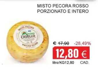 Misto pecora rossa Casello