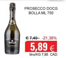 Centro frutta Prosecco DOCG Bolla offerta