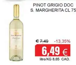 Centro frutta Pinot Grigio Doc S. Margherita offerta