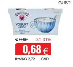 Centro frutta Yogurt intero offerta