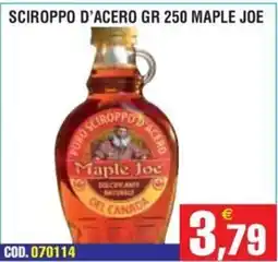 Immenso Cash Sciroppo d'acero Maple Joe offerta