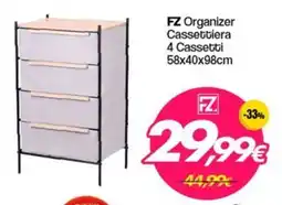 Franzy's FZ Organizer Cassettiera offerta