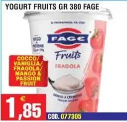 Immenso Cash Yogurt Fruits Fage offerta