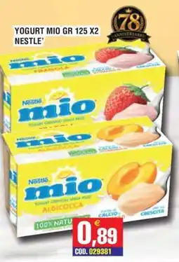 Immenso Cash Yogurt mio Nestlé offerta