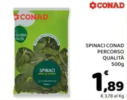 Conad Spinaci Conad Percorso Qualità offerta