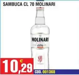 Immenso Cash Sambuca Molinari offerta