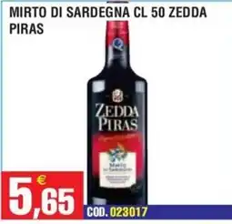 Immenso Cash Mirto di Sardegna Zedda Piras offerta