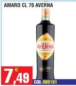 Immenso Cash Amaro cl 70 averna offerta