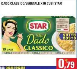 Immenso Cash Il Mio Dado Classico Star offerta