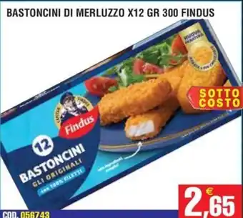 Immenso Cash Bastoncini di merluzzo Findus offerta