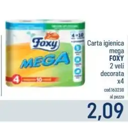 Talento Professional Store Carta igienica mega Foxy offerta