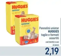 Talento Professional Store Pannolini unistar Huggies offerta