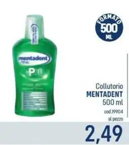 Talento Professional Store Collutorio Mentadent offerta