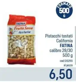 Talento Professional Store Pistacchi tostati california Fatina offerta