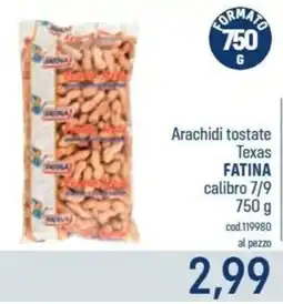 Talento Professional Store Arachidi tostate texas Fatina offerta