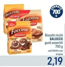 Talento Professional Store Biscotti ricchi Balocco offerta