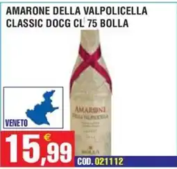 Immenso Cash Amarone della Valpolicella classic Dogg Bolla offerta