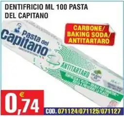 Immenso Cash Pasta del Capitano offerta