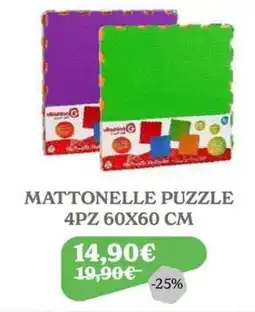 Iperbimbo Mattonelle puzzle vitamin G offerta