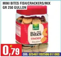 Immenso Cash Mini Bites cracker Gullón offerta