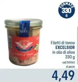 Talento Professional Store Filetti di tonno Excelsior offerta