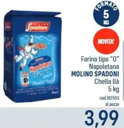 Talento Professional Store Farina tipo "O" Napoletana Molino Spadoni offerta